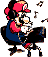 Mario escribiendo